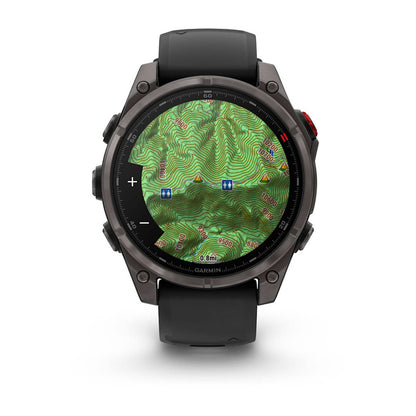 fēnix® 8 Pro – 47 mm AMOLED Carbon Gray DLC Titanium