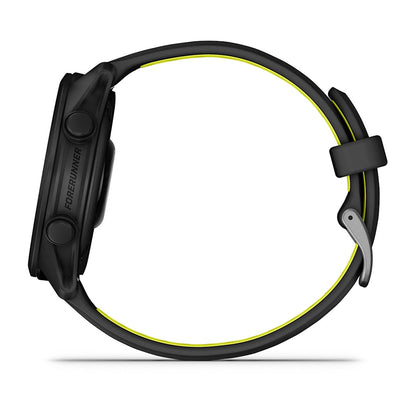 Forerunner® 170 Music Black with Black/Amp Yellow Band