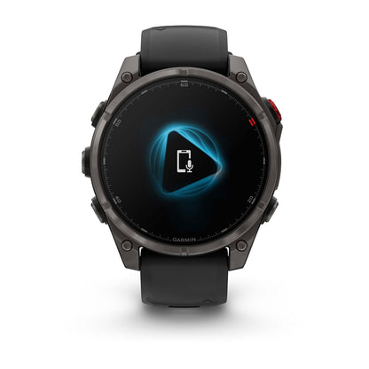 fēnix® 8 Pro – 47 mm AMOLED Carbon Gray DLC Titanium