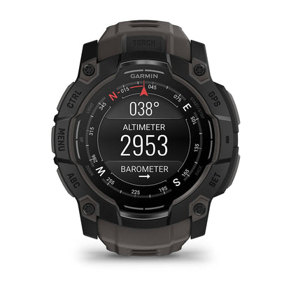 Garmin Instinct 3 – 50 mm, AMOLED Black with Charcoal Band