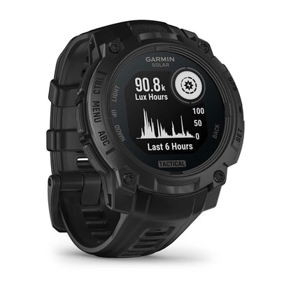 Garmin Instinct 3 45mm Solar Tactical Edition GPS Watch Black