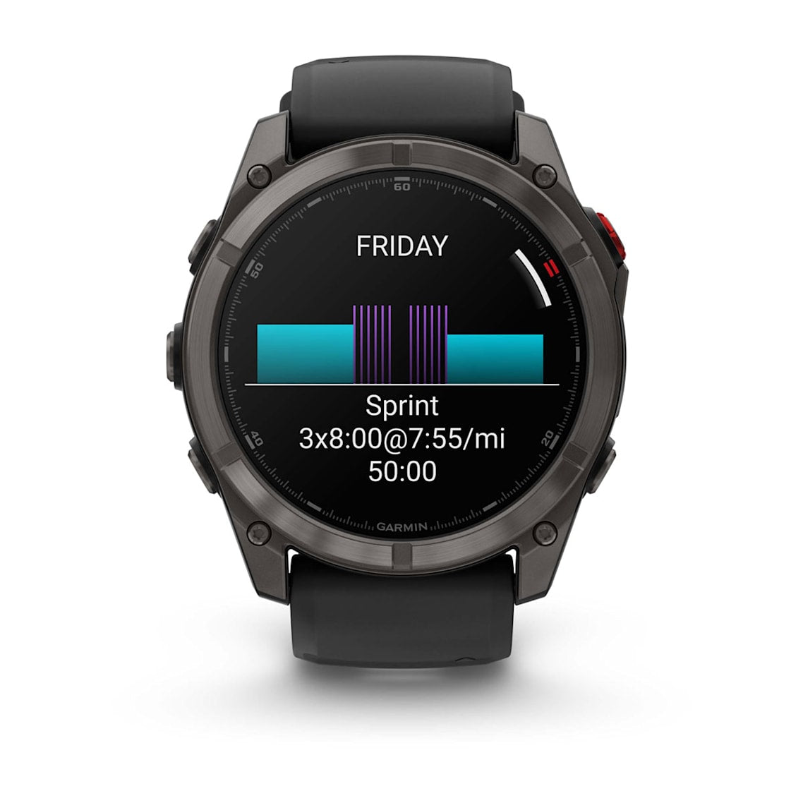 fēnix® 8 Pro – 51 mm, AMOLED Sapphire, Carbon Gray DLC Titanium