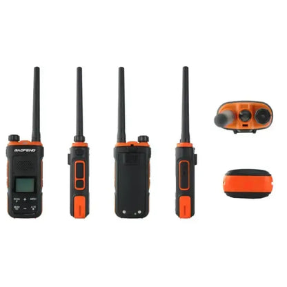 N9 Northern Ontario Logging Road Two Way Walkie Talkie Radio - Includes USB A-C Charger Cable