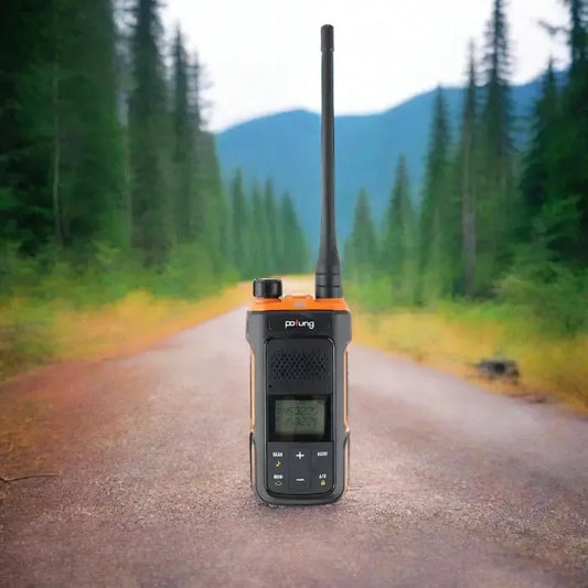 Baofeng Pofung P11UV BC RR Logging Road FSR Radio & LADD Backcountry Walkie Talkie (USB Charging)