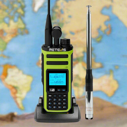 Retevis A3 All-Mode Receiver (SSB/CW/AM/FM) & Quad-Band FM Ham Radio