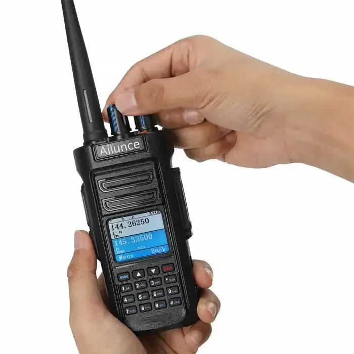 Retevis Ailunce HD2 Tri-Band DMR & Analog Ham Radio with GPS & Bluetooth (144/220/430 MHz)