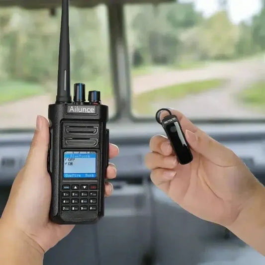 Retevis Ailunce HD2 Tri-Band DMR & Analog Ham Radio with GPS & Bluetooth (144/220/430 MHz)