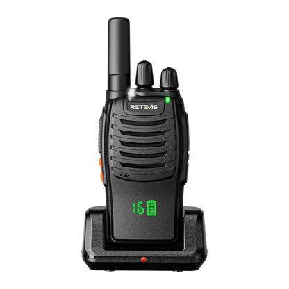 Retevis H777H GMRS License Free 16 Ch. UHF Small Business Two Way Radio Walkie Talkie