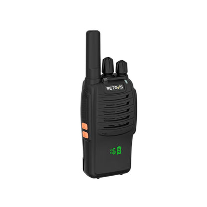 Retevis H777H GMRS License Free 16 Ch. UHF Small Business Two Way Radio Walkie Talkie