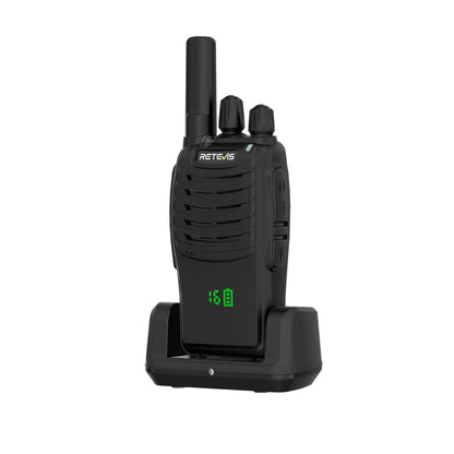 Retevis H777H GMRS License Free 16 Ch. UHF Small Business Two Way Radio Walkie Talkie