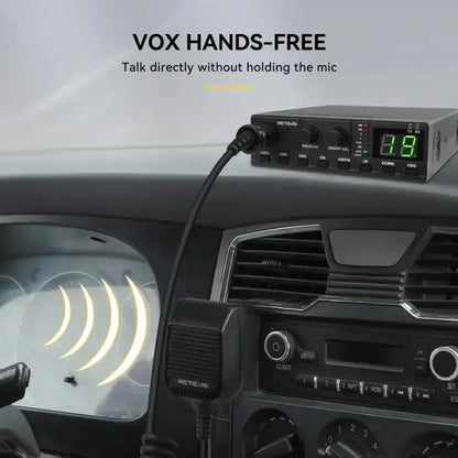 Retevis MB2 40 Channel AM/FM "Plug-and-Play" CB Radio