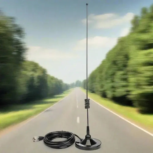 Retevis MR100 Magnetic Mount Dual-Band Ham Radio Antenna (50cm)
