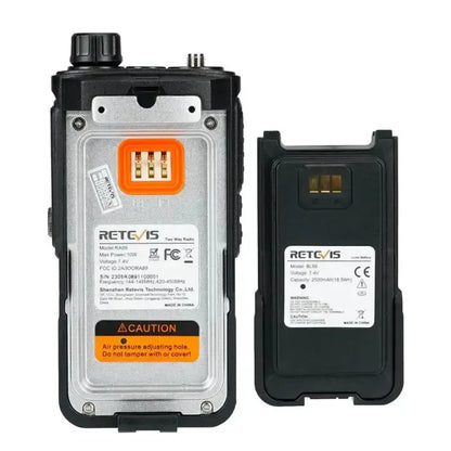 Retevis RA89 10W High-Power IP68 Waterproof Ham Radio (VHF/UHF)