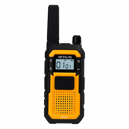 Retevis RB48 Premium Heavy Duty Full Power License Free Construction Job-site Two Way Walkie Talkie Radio