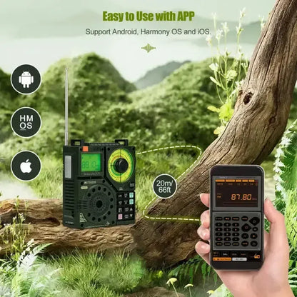 Retevis Retekess TR112 Air Band / Multi-Band Radio with App Control