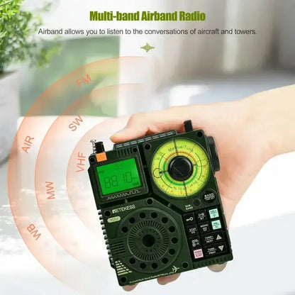 Retevis Retekess TR112 Air Band / Multi-Band Radio with App Control