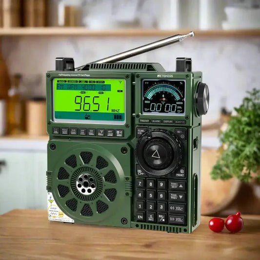 Retevis Retekess TR113 AM / FM / SSB / SW / MW / VHF / UHF Radio Scanner Receiver