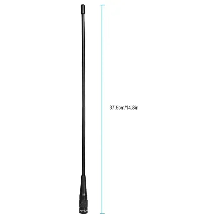 Retevis RHD-771 High-Gain SMA-M Ham Radio Antenna (40cm)