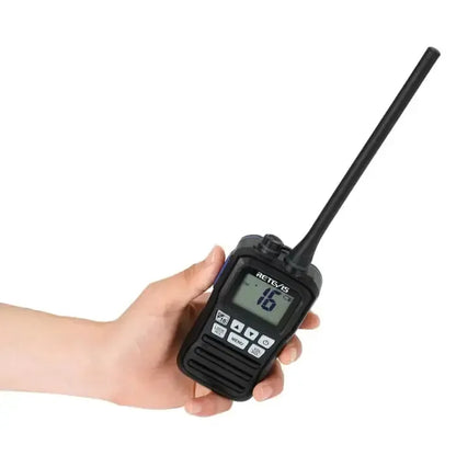 Retevis RM01 Floating VHF Marine Radio (3W, IP67 Waterproof)