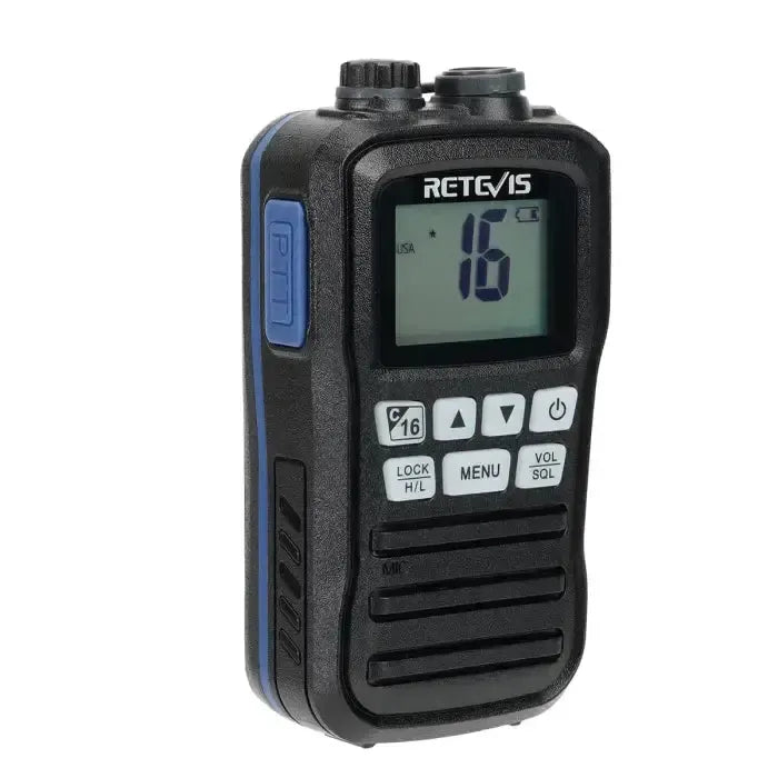 Retevis RM01 Floating VHF Marine Radio (3W, IP67 Waterproof)