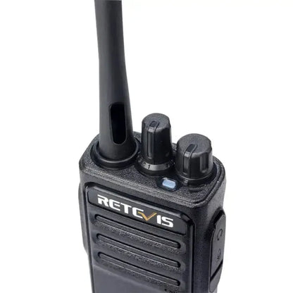 Retevis RT17 Premium GMRS License Free Business Hospitality Retail Restaurant Two Way Walkie Talkie Radio - 2 Pack