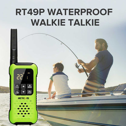 Retevis RT49P 2W Waterproof (IP67) GMRS Radio 2-Pack