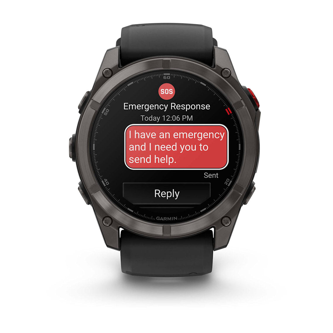 fēnix® 8 Pro – 51 mm, AMOLED Sapphire, Carbon Gray DLC Titanium