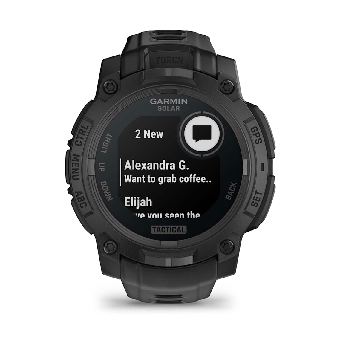 Garmin Instinct 3 45mm Solar Tactical Edition GPS Watch Black