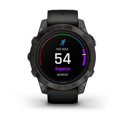 epix™ Pro (Gen 2) – Sapphire Edition | 47 mm Carbon Gray DLC Titanium