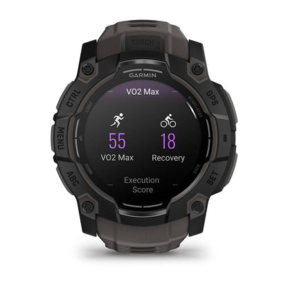 Garmin Instinct 3 – 50 mm, AMOLED Black with Charcoal Band